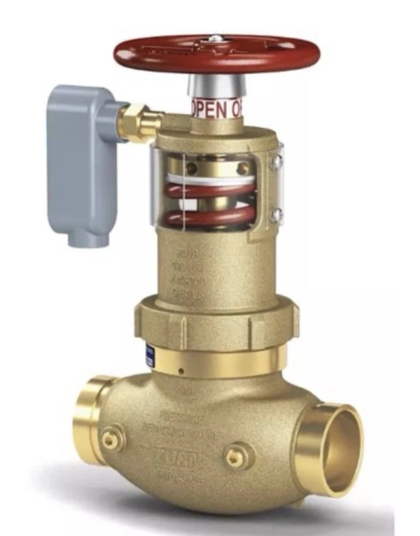 Zurn ZW5004ILG - 2-1/2" Grooved Pressure Tru Field Adjustable Pressure Reducing Hose Valve, Inline